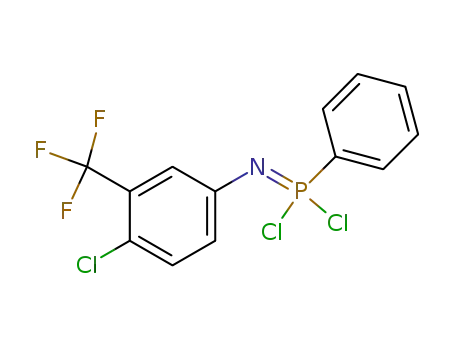 Molecular Structure of 76616-19-8 (C<sub>13</sub>H<sub>8</sub>Cl<sub>3</sub>F<sub>3</sub>NP)