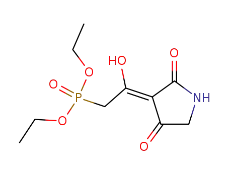 {2-[2,4-Dioxo-pyrrolidin-(3Z)-ylidene]-2-hydroxy-ethyl}-phosphonic acid diethyl ester