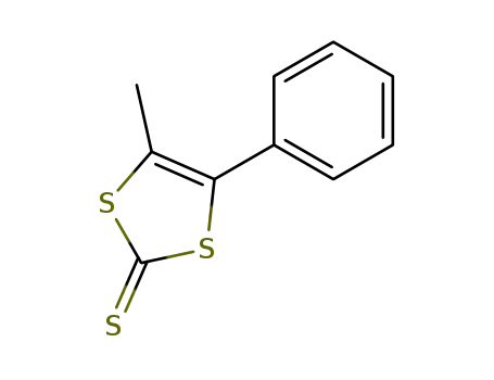 Molecular Structure of 17784-41-7 (1,3-Dithiole-2-thione, 4-methyl-5-phenyl-)