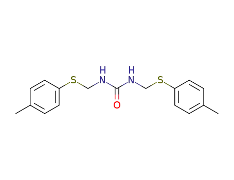 <i>N</i>,<i>N</i>'-bis-(<i>p</i>-tolylsulfanyl-methyl)-urea