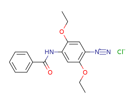 Benzenediazonium, 4-(benzoylamino)-2,5-diethoxy-, chloride