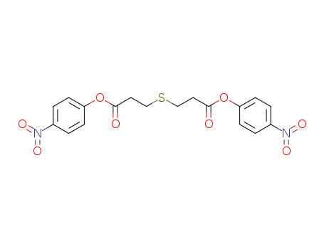 Molecular Structure of 56173-25-2 (p-Nitrophenylthiodipropionat)