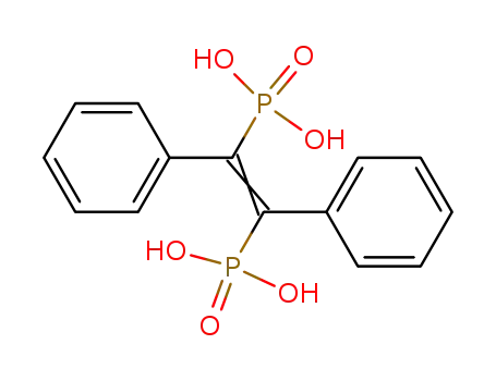 ((Z)-1,2-Diphenyl-2-phosphono-vinyl)-phosphonic acid