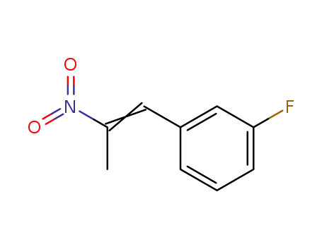 Molecular Structure of 1737-01-5 (3-Fluor-1-β-nitropropenyl-benzol)
