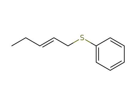 Benzene, [(2E)-2-pentenylthio]-