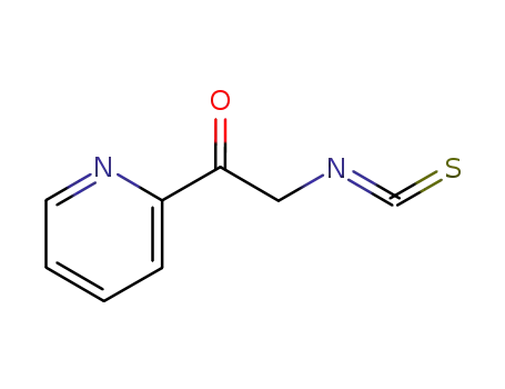 Molecular Structure of 832077-47-1 (Ethanone, 2-isothiocyanato-1-(2-pyridinyl)-)