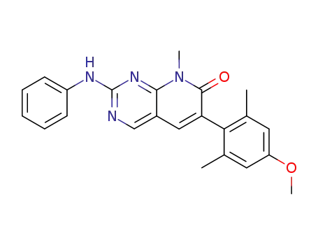 6-(4-methoxy-2,6-dimethyl-phenyl)-8-methyl-2-phenylamino-8<i>H</i>-pyrido[2,3-<i>d</i>]pyrimidin-7-one