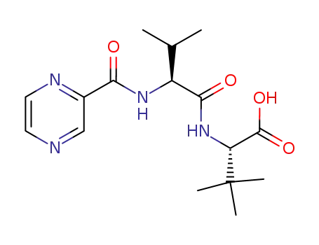 L-Valine, N-(pyrazinylcarbonyl)-L-valyl-3-methyl-