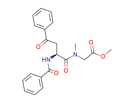 [((S)-2-Benzoylamino-4-oxo-4-phenyl-butyryl)-methyl-amino]-acetic acid methyl ester