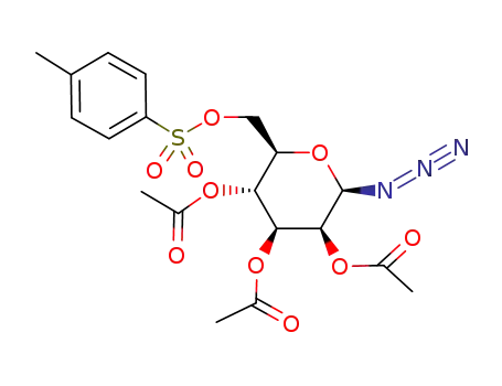 2,3,4-tri-O-acetyl-6-O-p-tolylsulfonyl-β-D-mannopyranosyl azide