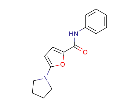 2-Furancarboxamide, N-phenyl-5-(1-pyrrolidinyl)-