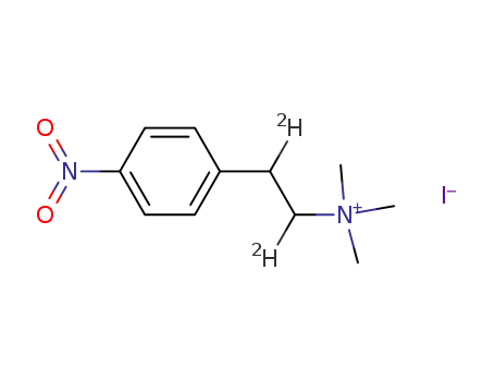 2-(p-nitrophenyl)ethyl-1,2-d<sub>2</sub>-trimethylammonium iodide