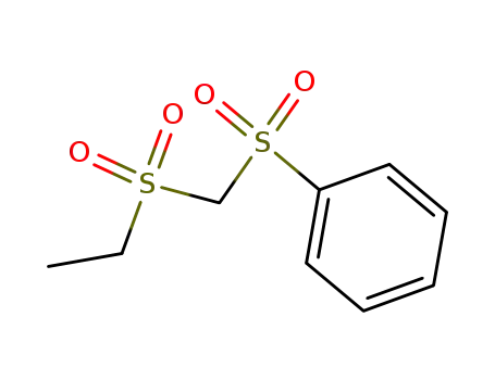 Molecular Structure of 56255-66-4 (Benzene, [[(ethylsulfonyl)methyl]sulfonyl]-)