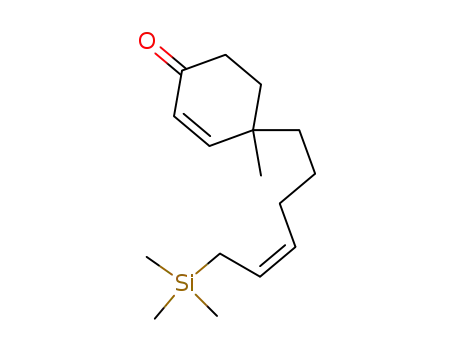 4-Methyl-4-((Z)-6-trimethylsilanyl-hex-4-enyl)-cyclohex-2-enone