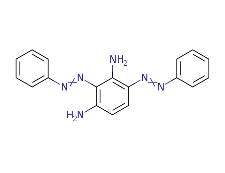 Molecular Structure of 14128-26-8 (2,4-bis-phenylazo-<i>m</i>-phenylenediamine)