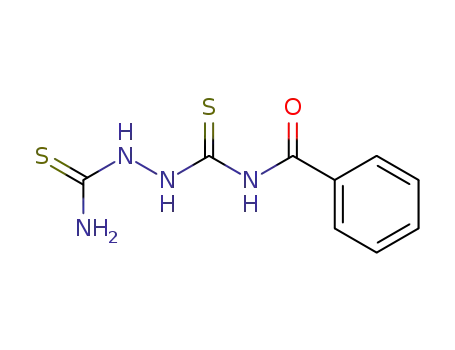Molecular Structure of 99178-97-9 (N-[(2-carbamothioylhydrazino)carbonothioyl]benzamide)