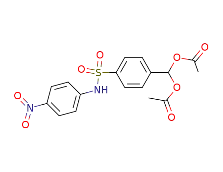 4-diacetoxymethyl-benzenesulfonic acid-(4-nitro-anilide)
