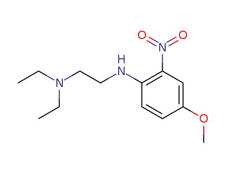 <i>N</i>,<i>N</i>-diethyl-<i>N</i>'-(4-methoxy-2-nitro-phenyl)-ethylenediamine