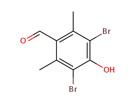 3,5-dibromo-4-hydroxy-2,6-dimethyl-benzaldehyde