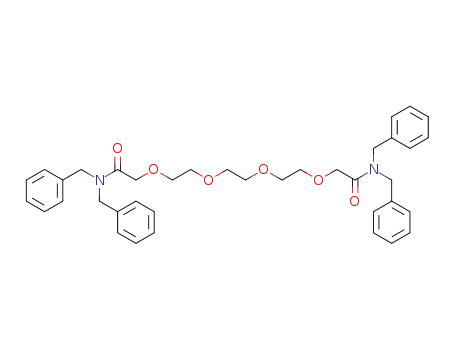 N,N-Dibenzyl-2-[2-(2-{2-[(dibenzylcarbamoyl)-methoxy]-ethoxy}-ethoxy)-ethoxy]-acetamide