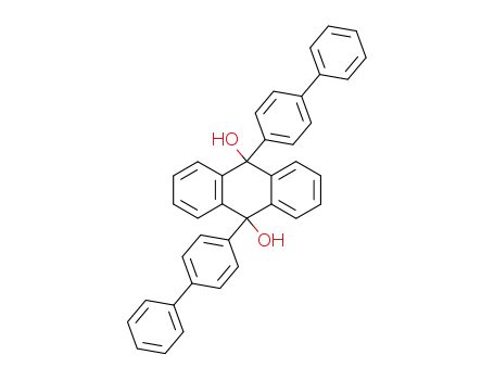 Molecular Structure of 873412-88-5 (9,10-bis-biphenyl-4-yl-9,10-dihydro-anthracene-9,10-diol)