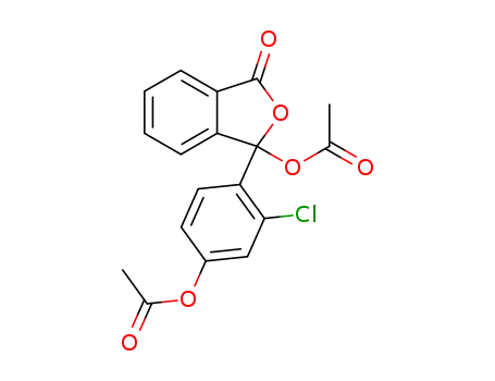 2-acetozy-3-(4'-acetoxy-2'-chlorophenyl) phthalide