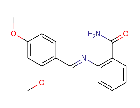<i>N</i>-(2,4-dimethoxy-benzyliden)-anthranilic acid amide