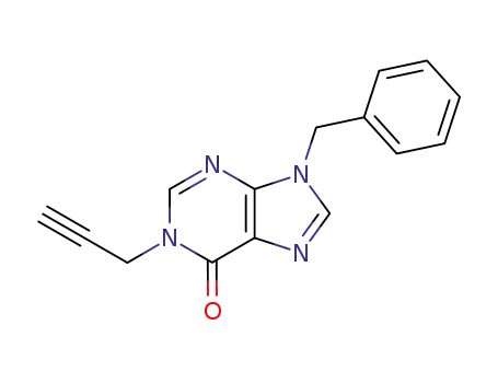 9-benzyl-1-propargylhypoxanthine