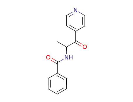 <i>N</i>-(1-methyl-2-oxo-2-[4]pyridyl-ethyl)-benzamide