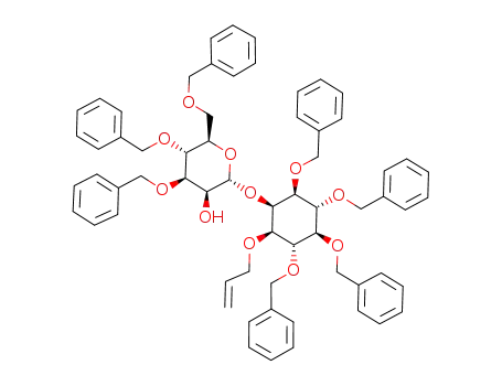 1-O-allyl-3,4,5,6-tetra-O-benzyl-2-O-(3',4',6'-tri-O-benzyl-α-D-mannopyranosyl)-L-myo-inositol