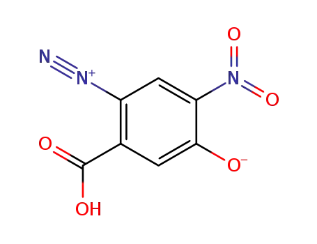 2-carboxy-4-hydroxy-5-nitro-benzenediazonium-betaine