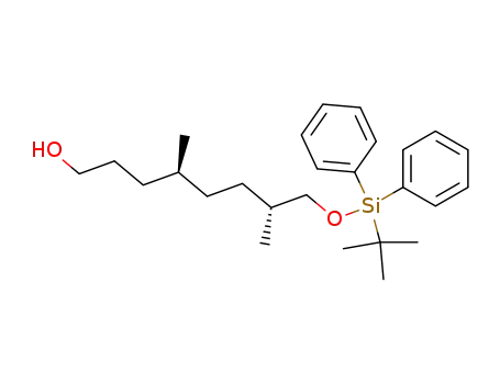 (4S,7R)-8-(tert-Butyl-diphenyl-silanyloxy)-4,7-dimethyl-octan-1-ol