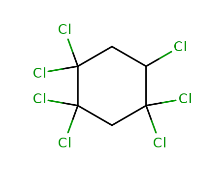 1,1,2,2,4,4,5-heptachloro-cyclohexane
