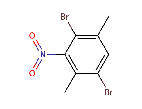 2,5-dibromo-3,6-dimethylnitrobenzene