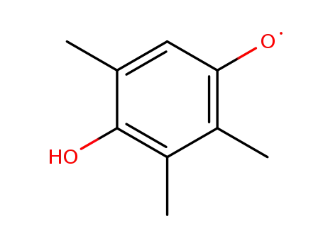 Molecular Structure of 119149-20-1 (4-hydroxy-2,3,5-trimethyl-phenyloxyl)