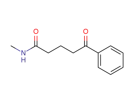 Molecular Structure of 29954-00-5 (5-oxo-5-phenyl-valeric acid methylamide)