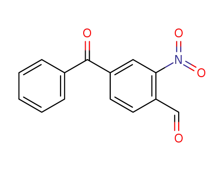 4-benzoyl-2-nitro-benzaldehyde