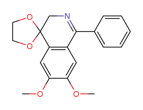 6',7'-dimethoxy-1'-phenyl-3'<i>H</i>-spiro[[1,3]dioxolane-2,4'-isoquinoline]