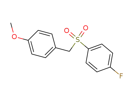 1-(4-fluoro-benzenesulfonylmethyl)-4-methoxy-benzene