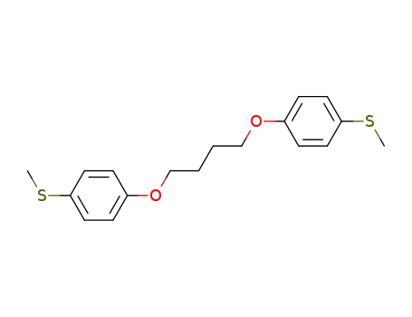 1,4-bis-(4-methylsulfanyl-phenoxy)-butane