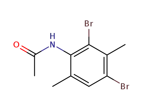 acetic acid-(2,4-dibromo-3,6-dimethyl-anilide)