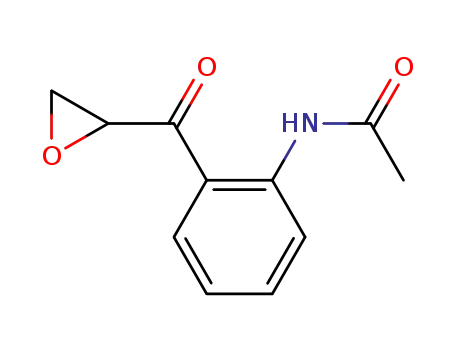 1-(2-acetylamino-phenyl)-2,3-epoxy-propan-1-one