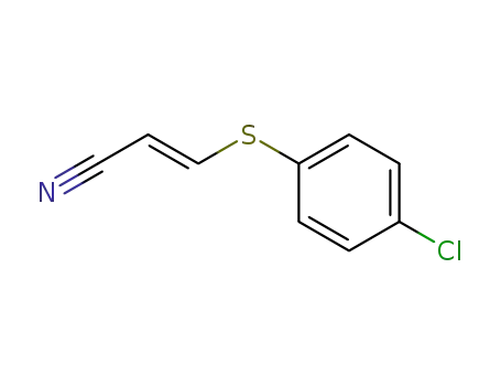 3<i>t</i>-(4-chloro-phenylsulfanyl)-acrylonitrile