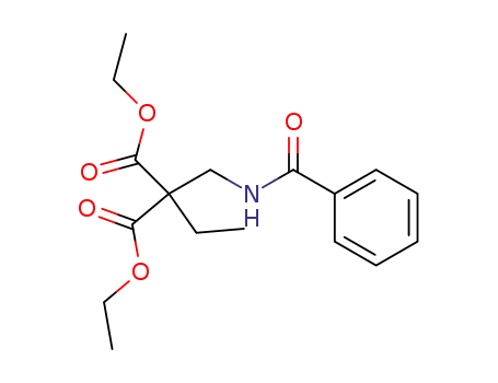 ethyl-(benzoylamino-methyl)-malonic acid diethyl ester