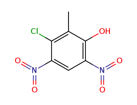 2-Methyl-3-chloro-4,6-dinitrophenol