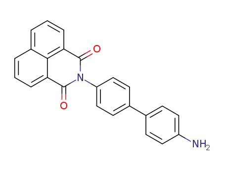 Molecular Structure of 27327-81-7 (2-(4'-amino-biphenyl-4-yl)-benz[<i>de</i>]isoquinoline-1,3-dione)