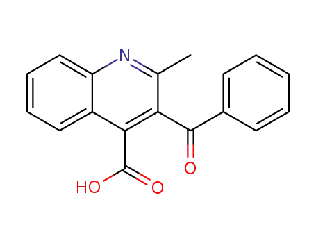 3-benzoyl-2-methyl-quinoline-4-carboxylic acid