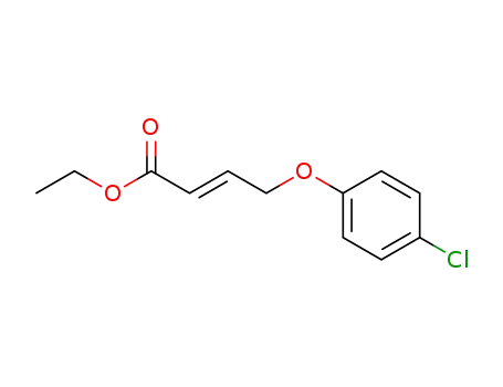 2-Butenoic acid, 4-(4-chlorophenoxy)-, ethyl ester