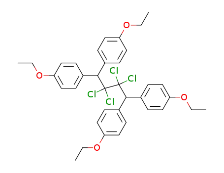 1,1,4,4-tetrakis-(4-ethoxy-phenyl)-2,2,3,3-tetrachloro-butane