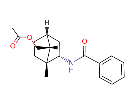 Acetic acid (1R,2S,4R,7R)-2-benzoylamino-1,7-dimethyl-bicyclo[2.2.1]hept-7-ylmethyl ester